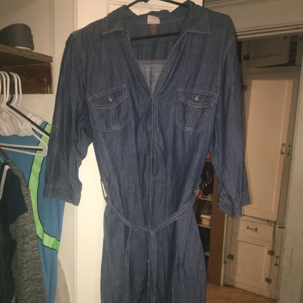 Denim dress